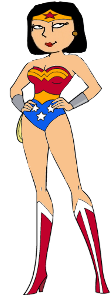 Tricia Takanawa As Wonder Woman By Darthranner83 - Scooby Doo Daphne Wonder Woman (466x992)