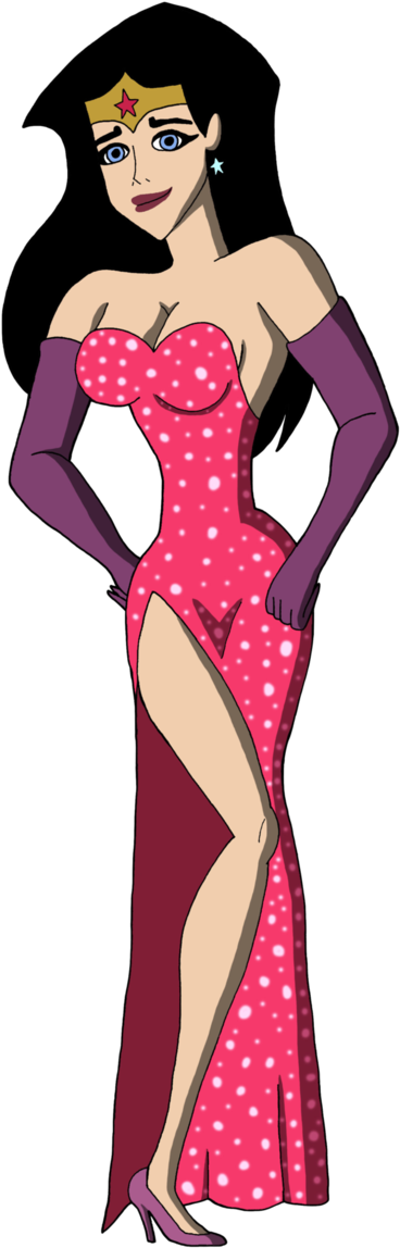 Wonder Woman As Jessica Rabbit By Renthegodofhumor - Girl (621x1286)