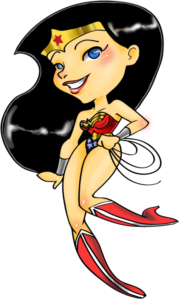 Wonder Woman By Glory-day - Cartoon (750x1065)