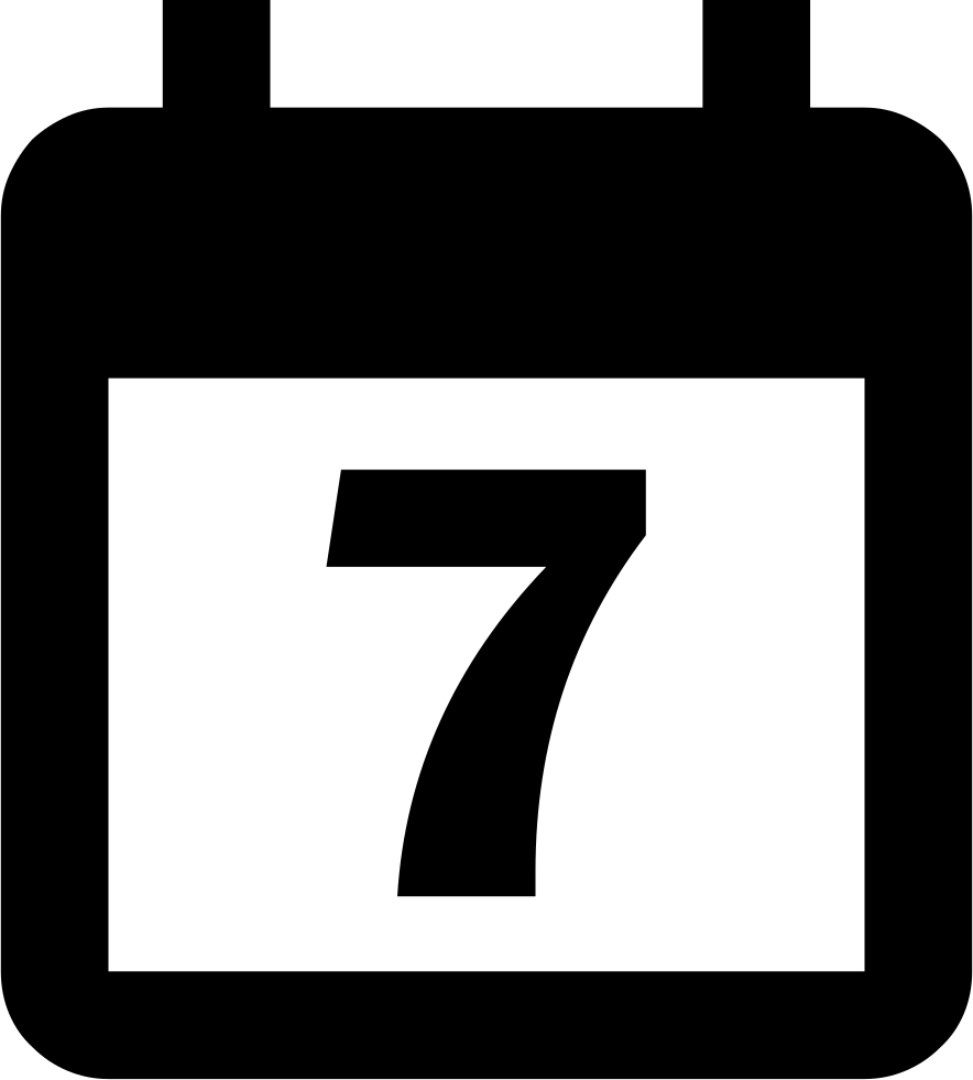 Weekly Target Comments - 1 Date Icon (884x981)