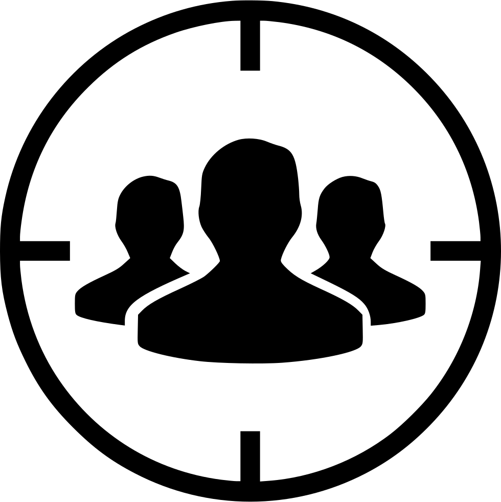 Target Audiences Comments - Targeted Marketing Icon (980x982)