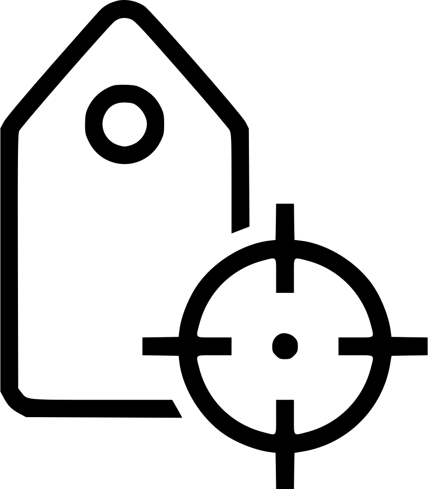 Marketing Keyword Targeting Target Comments - Target Icon Png (858x980)