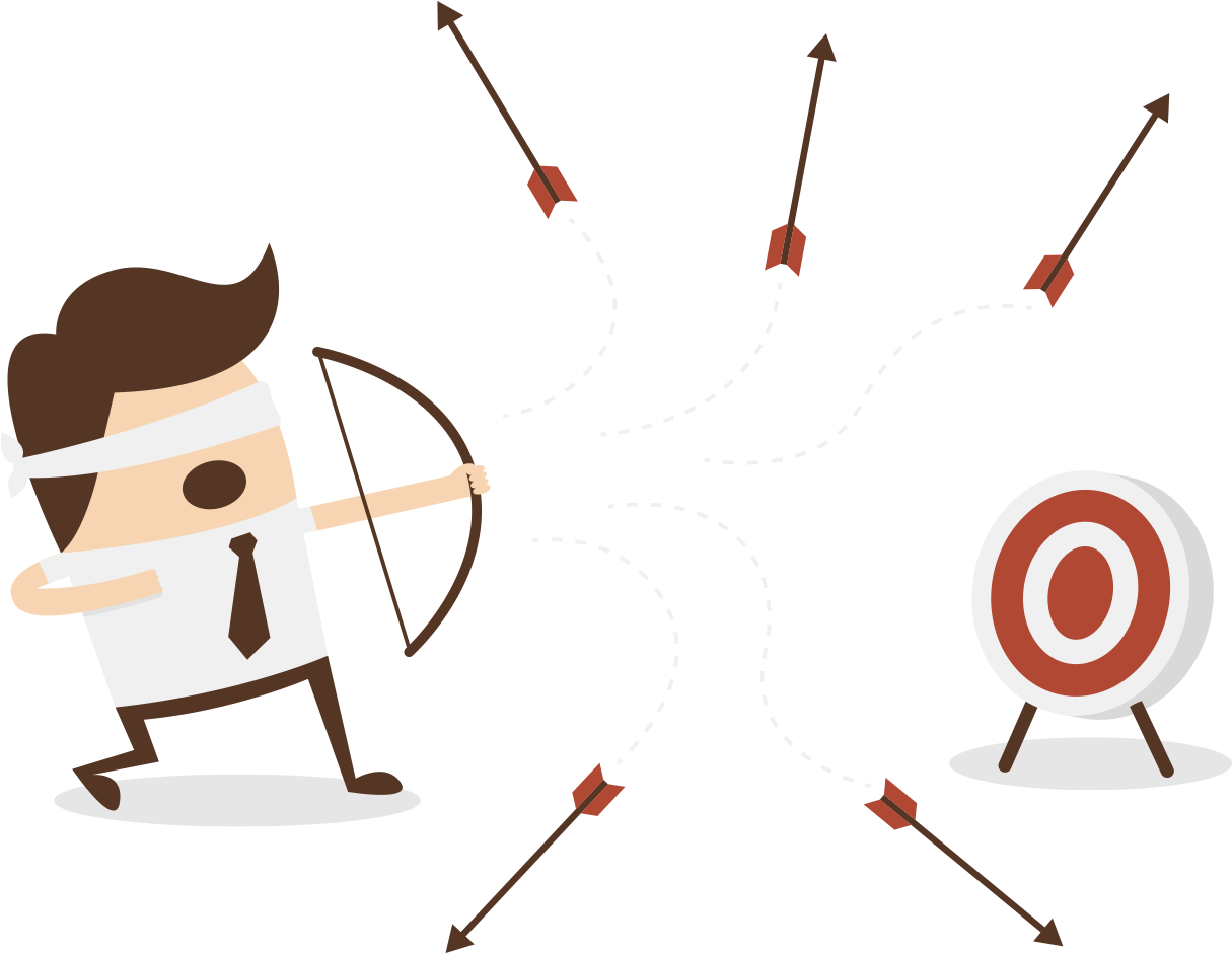 Shooting Target Photography Goal - Mistakes In Content Marketing (1412x1074)