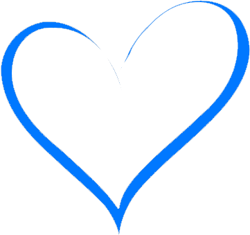 Fresh Blue Heart Clipart Index Oceanplasma - Blue Heart Png Transparent (400x378)