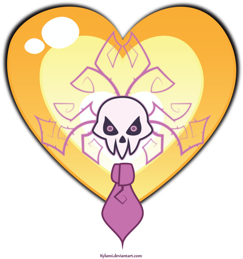 Ghost Heart By Kylami - Heart (854x936)