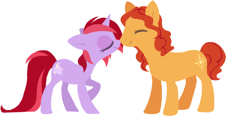 Nose Boop By Celebi-yoshi - Cartoon (900x474)