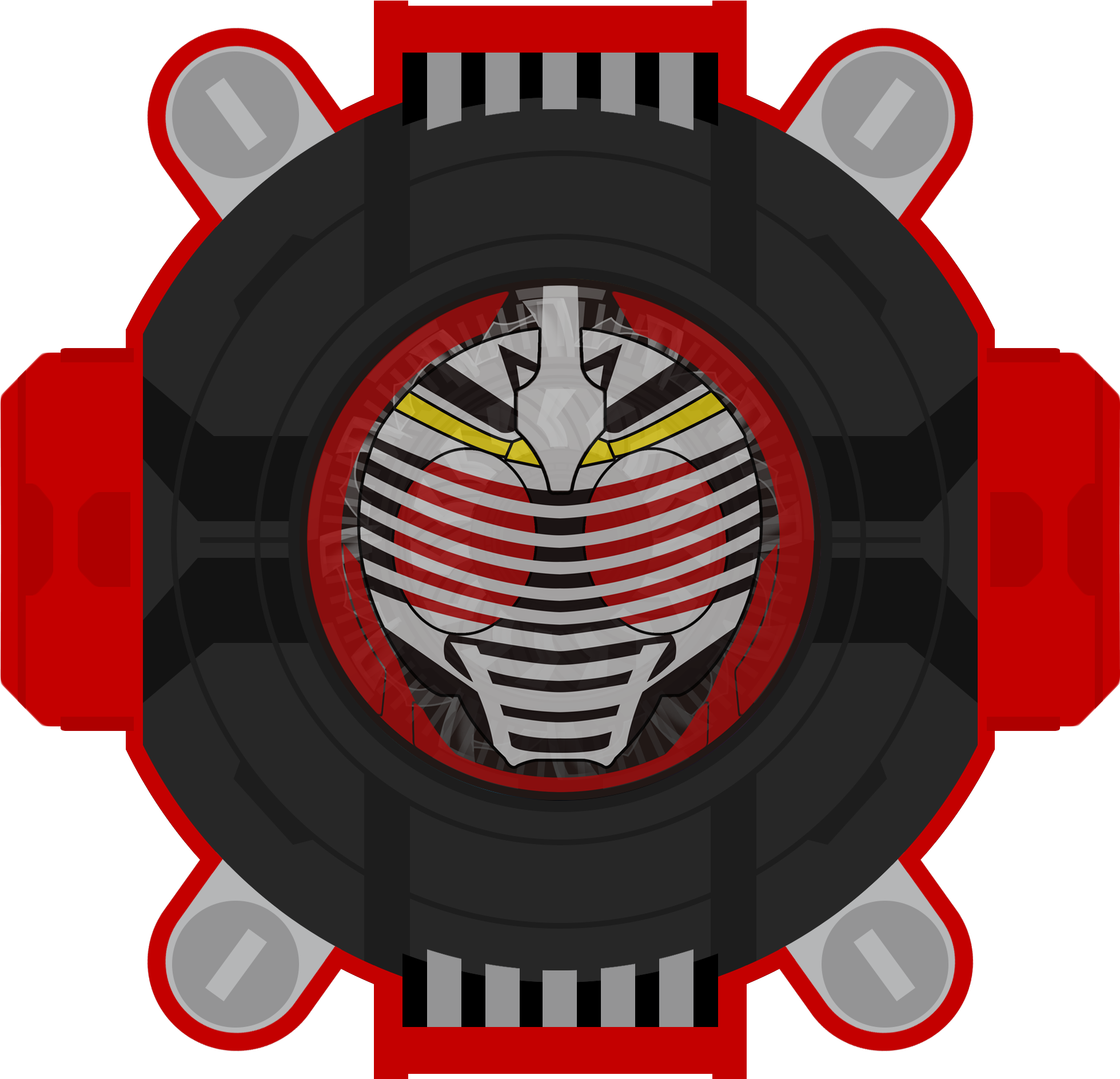 Kamen Rider Ghost Ryuki Legend Eyecon Form By Raidenzein - Illustration (2124x2071)