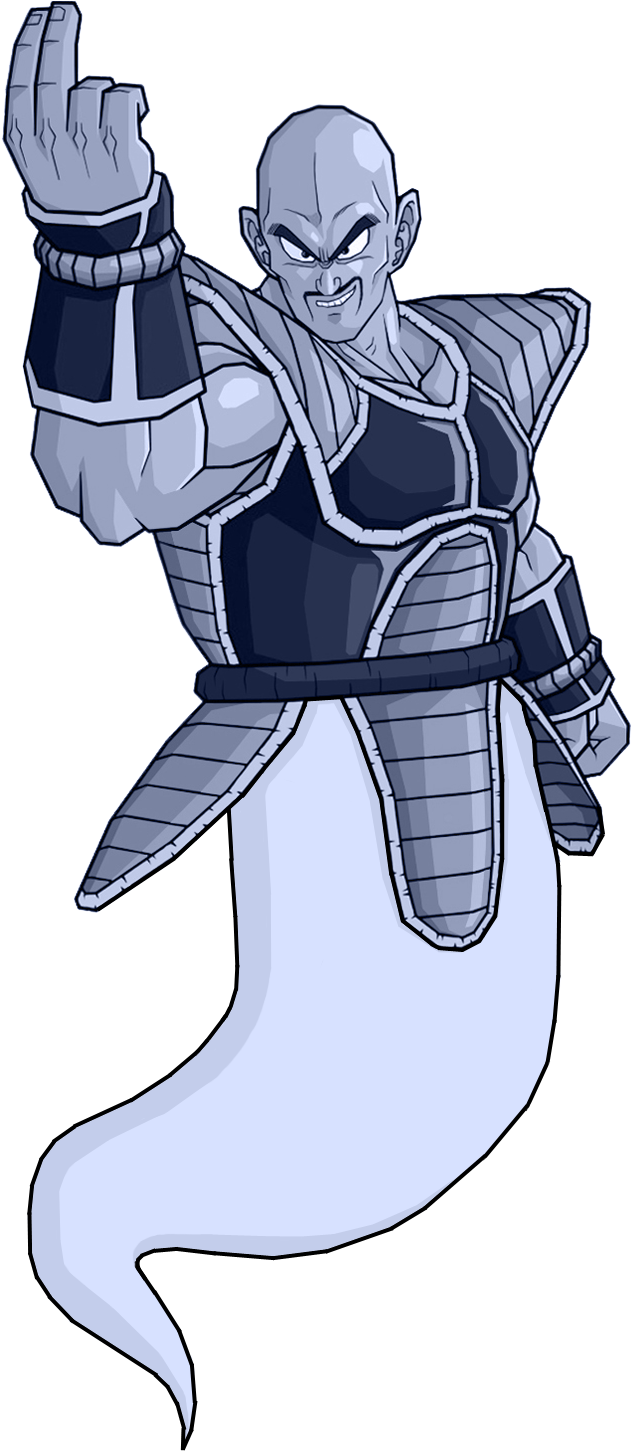 Ghost Nappa By Spinoinwonderland Ghost Nappa By Spinoinwonderland - Dragon Ball Z Nappa (1200x1600)