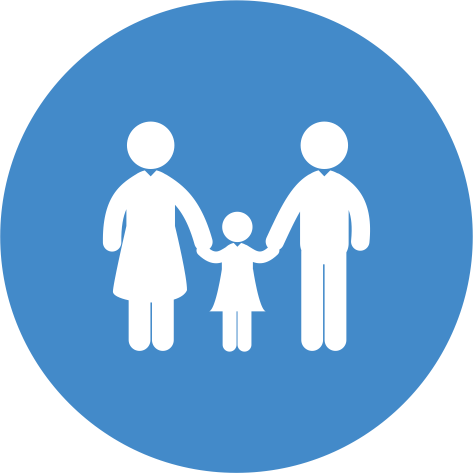 No Extra Charge - Family Icon White Transparent (800x800)