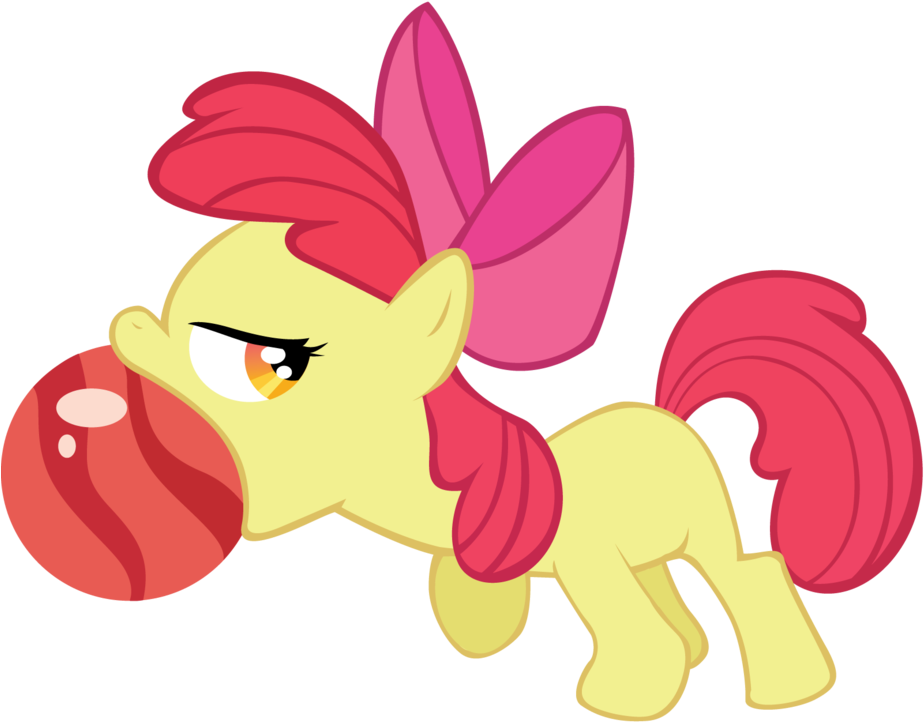 Apple Bloom Red Pink Cartoon Mammal Vertebrate Horse - Apple Bloom (923x865)