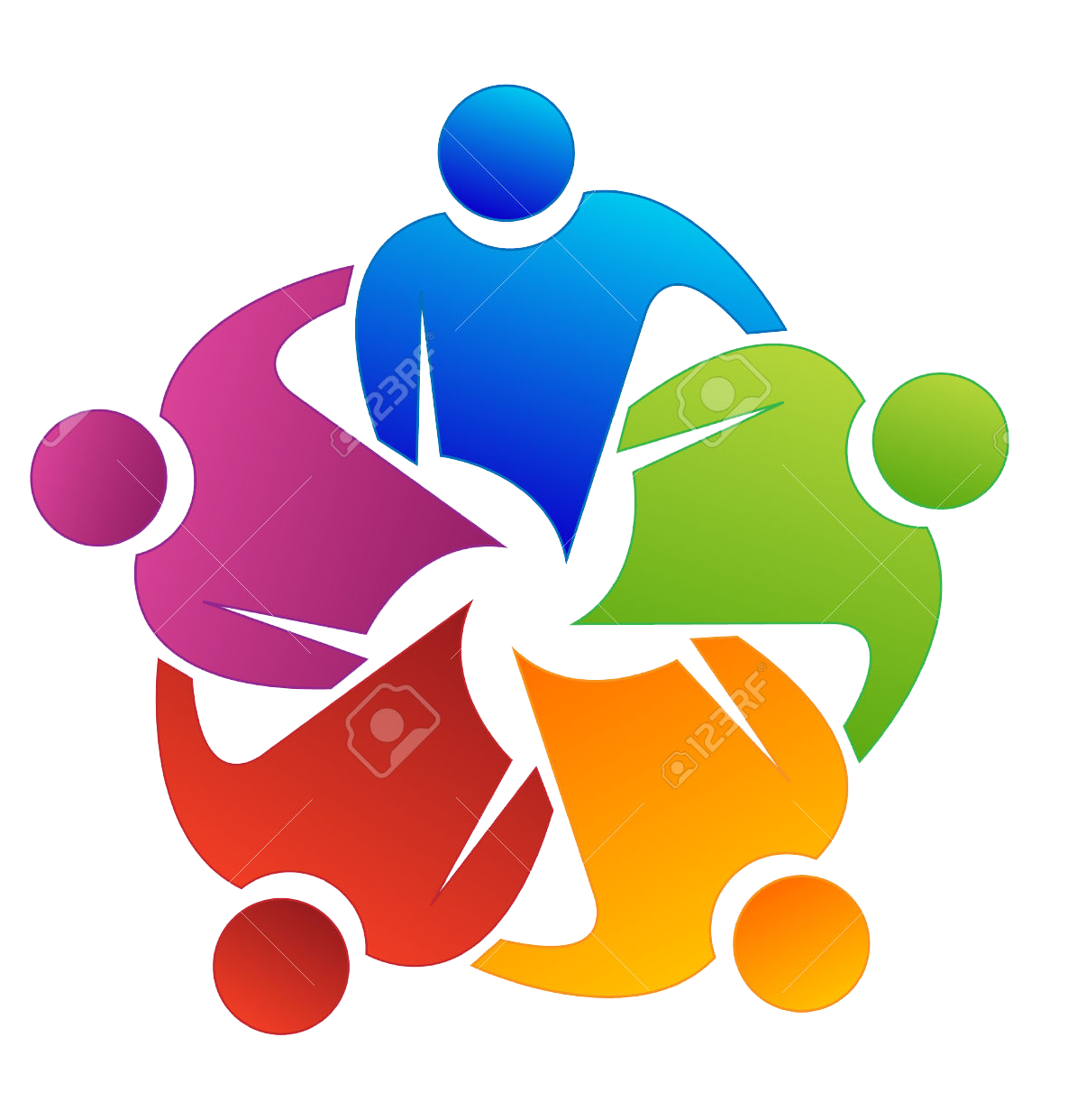 Teamwork Drawing Clip Art - Green Glory System (1234x1300)