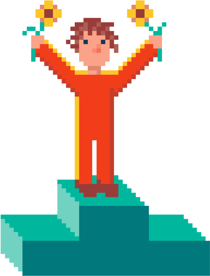 Pacifist Biathlonist Motion Illustration - Illustration (1024x1024)