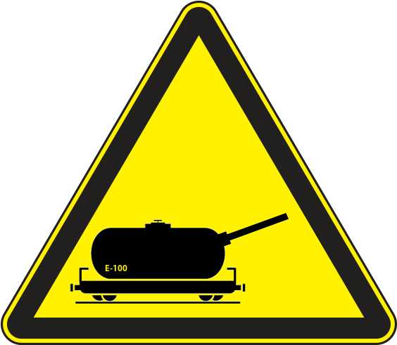 E100 - Warnung Vor Gefährlicher Elektrischer Spannung (600x600)