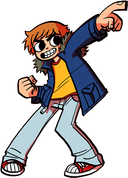 Scott Pilgrim Comic Characters (600x600)