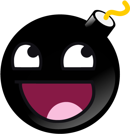 Awesome Bombface By Phgborges - Cartoon Bomb With Face (640x640)