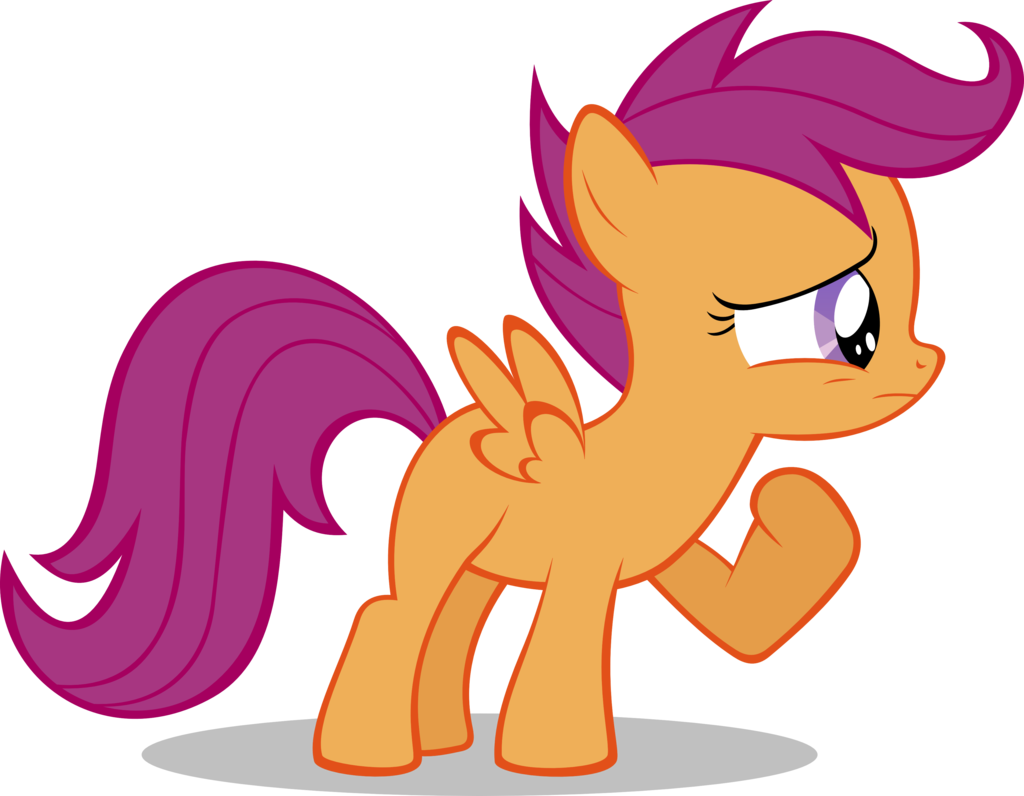 Creshosk 116 10 Scootaloo Looks Worried By Zapapplejam - Mlp Scootaloo Worried (1024x796)