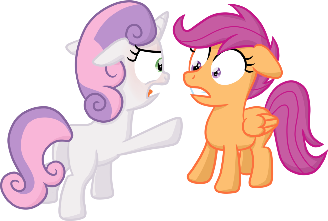 Sweetie Belle Being Angry At Scootaloo - Mlp Sweetie Belle Angry (1280x865)