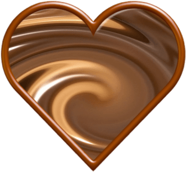 Heart Clipart ~ Jewels Art Creation - Brown Heart Clipart (540x380)