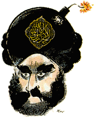 The “bomb In The Turban” Picture Of Mohammed Was Drawn - Muhammed Tegningerne Kurt Westergaard (331x399)