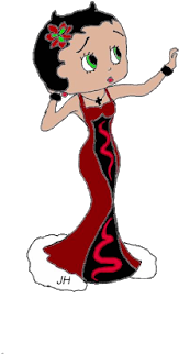 Betty Boop Clipart ~ Jewels Art Creation - Cartoon (300x400)