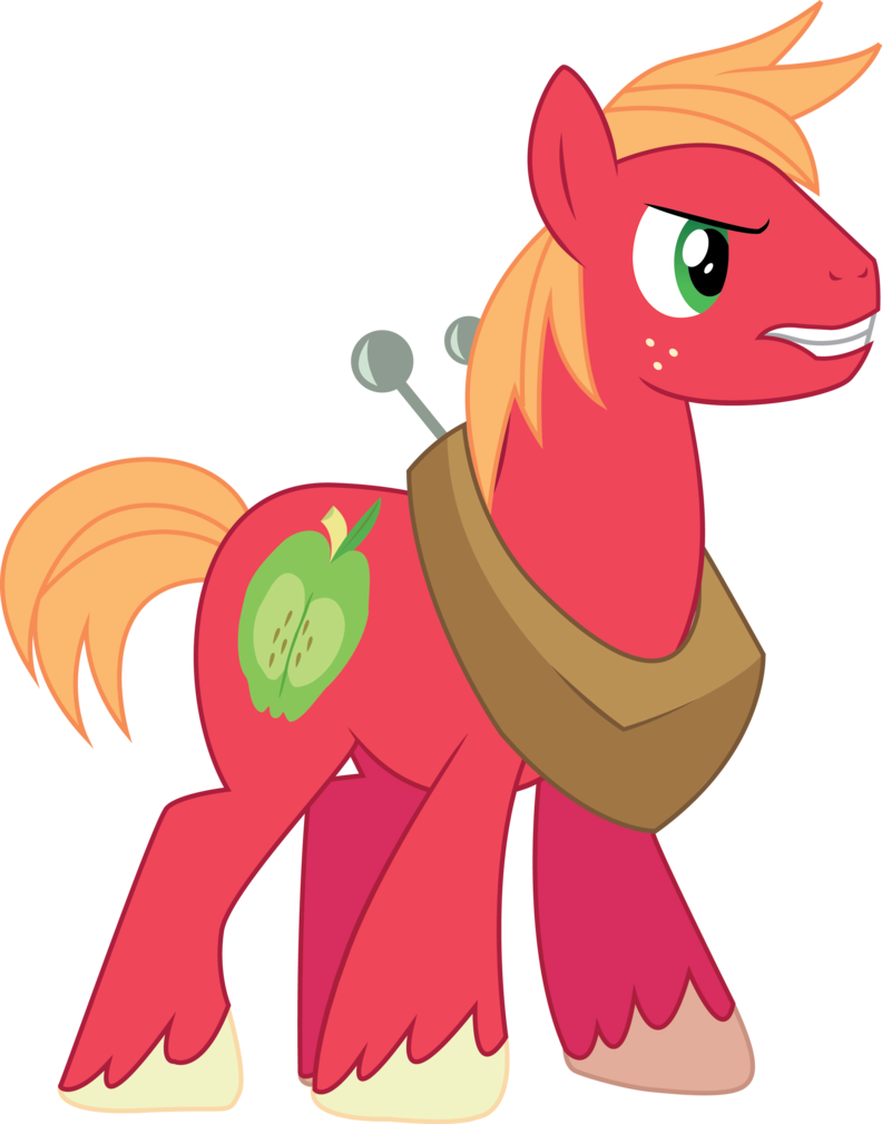 Big Mac Angry By Sircxyrtyx - Mlp Big Macintosh Angry (792x1009)