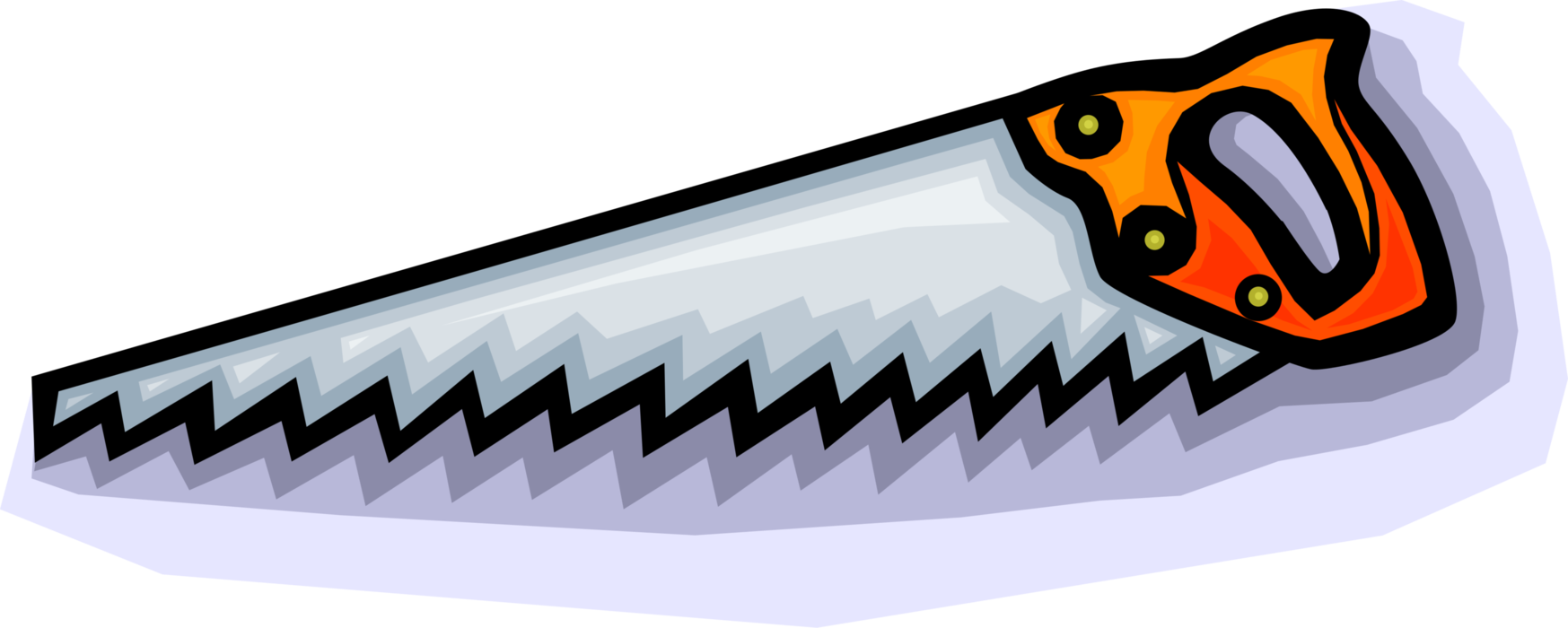 Vector Illustration Of Woodworking And Carpentry Wood - Cái Cưa (1747x700)