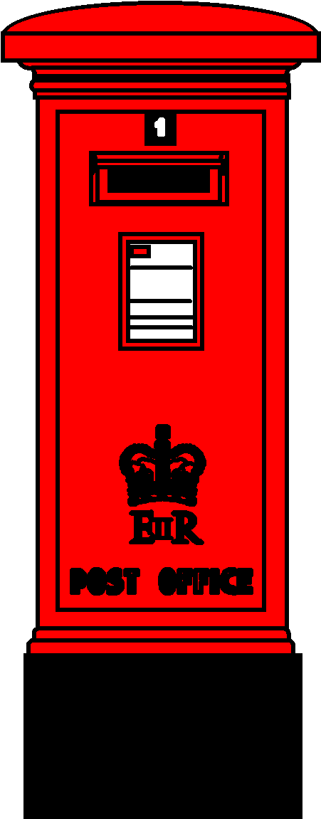 Postbox Postbox Cartoon - Poster (488x1187)