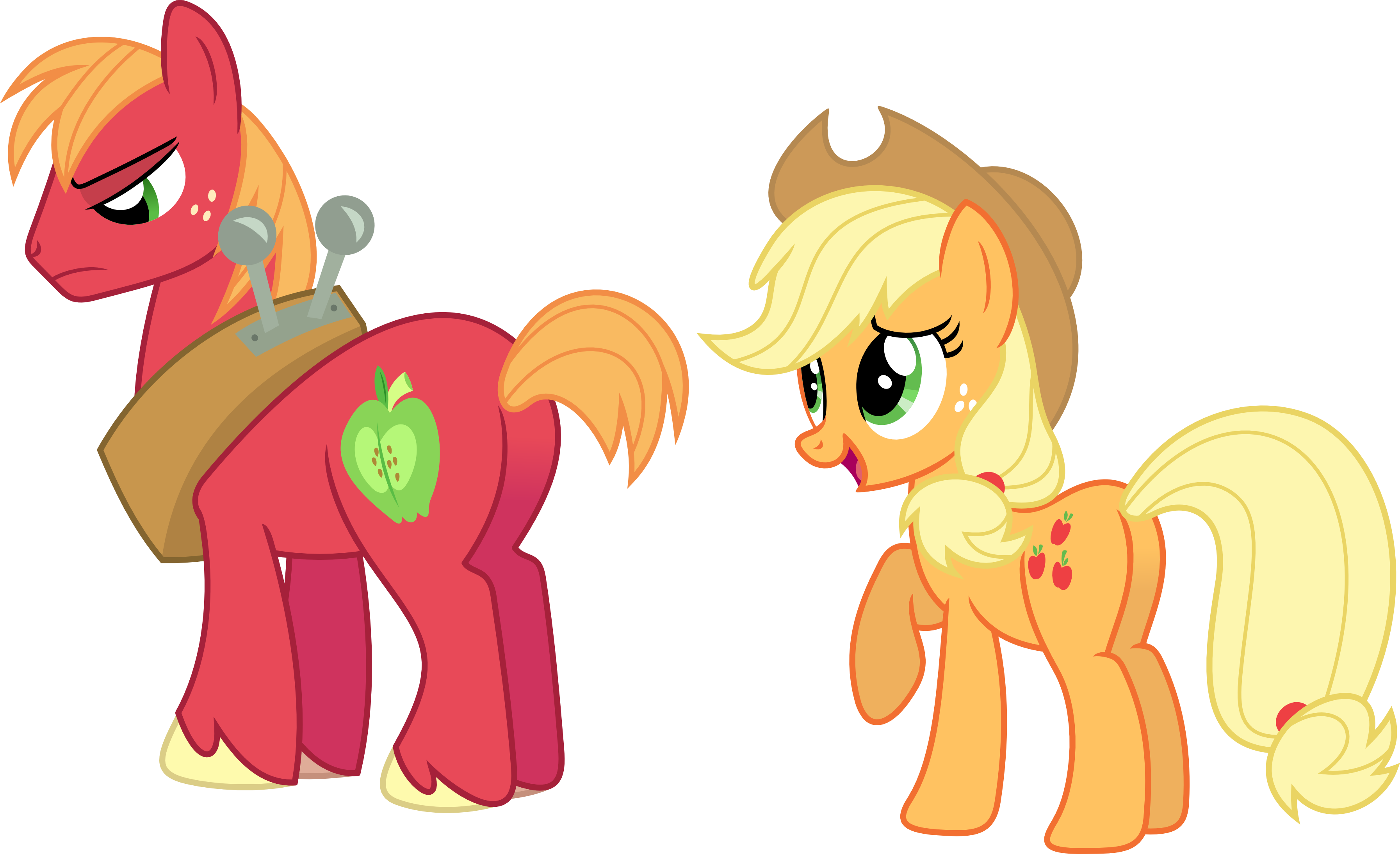 Cheer Up Big Mac You Know You Re A Good Brother By - Cartoon (3586x2189)