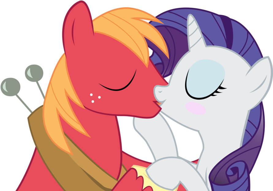 Big - Mlp Rarity X Big Mac (900x668)