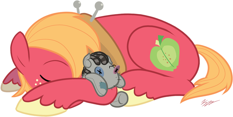 Rarity Applejack Twilight Sparkle Big Mcintosh Pony - Mlp Big Mac Sleep (791x396)
