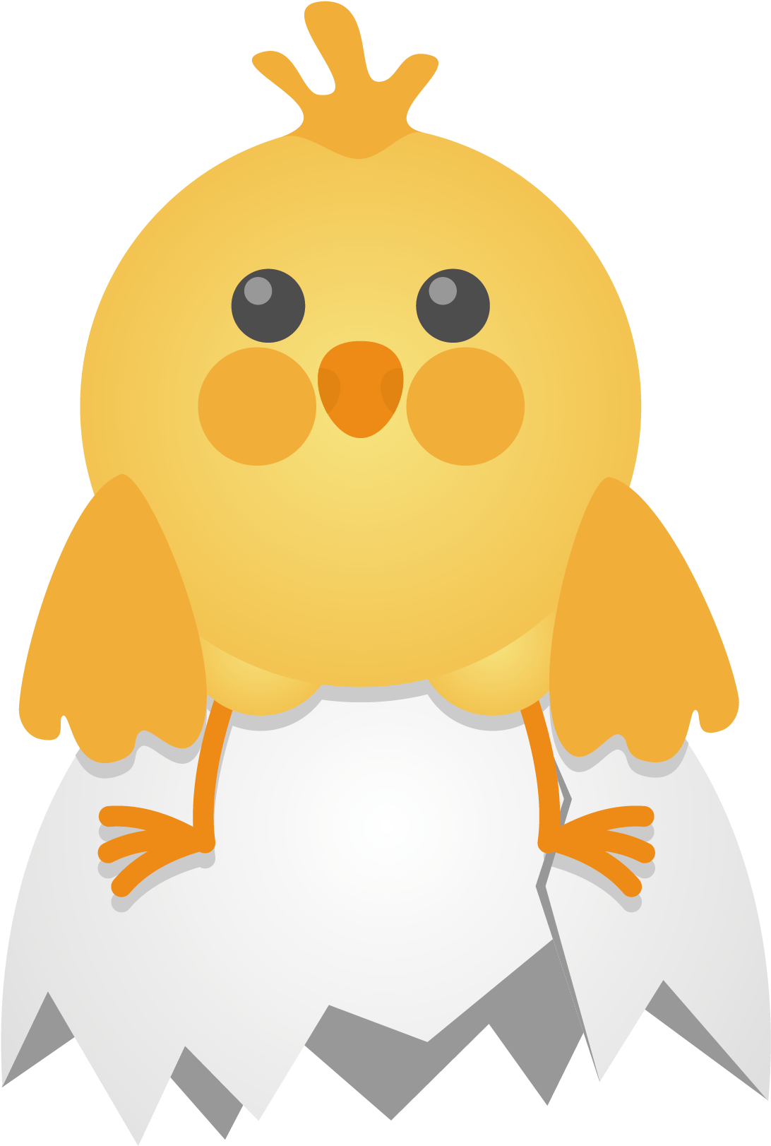 Chicken Eggshell Computer File - Chicken (1667x1667)