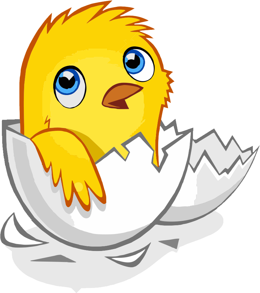 Chicken Egg Kifaranga Hen - Liten Kylling I Egget Lå (880x948)