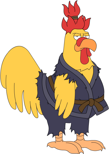 Kung Pow Giant Chicken - Rooster (385x535)