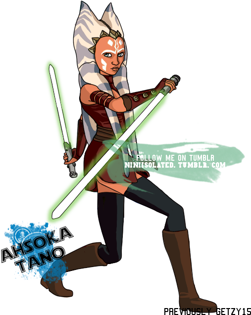 Future Ahsoka From Clone Wars Season 3 Episode 15 Overlords - Ahsoka Tano (520x642)