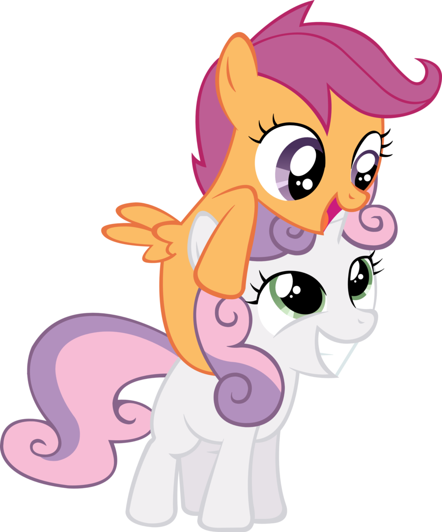 Scootaloo - My Little Pony Sweetie Belle (900x1083)