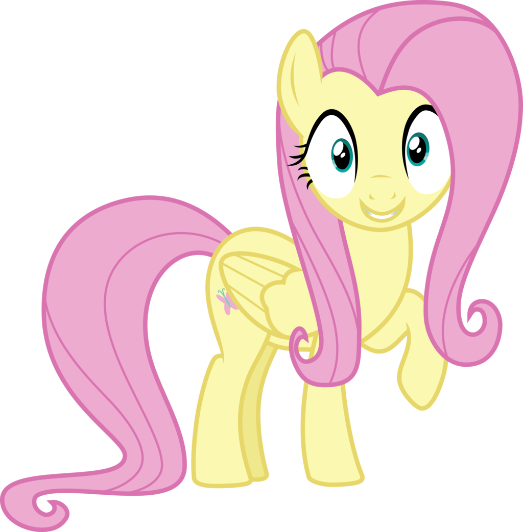 Fluttershy Pleased By Uponia Fluttershy Pleased By - Imagenes De Fluttershy (1024x1043)