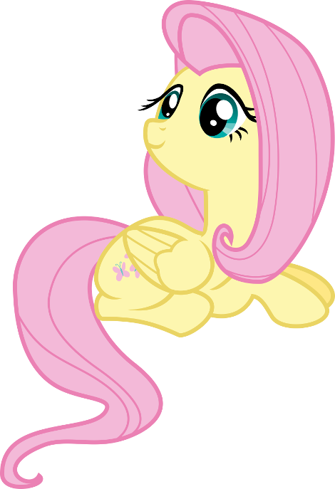 Mlp Fluttershy Vector - Mlp Fluttershy Vector (470x687)