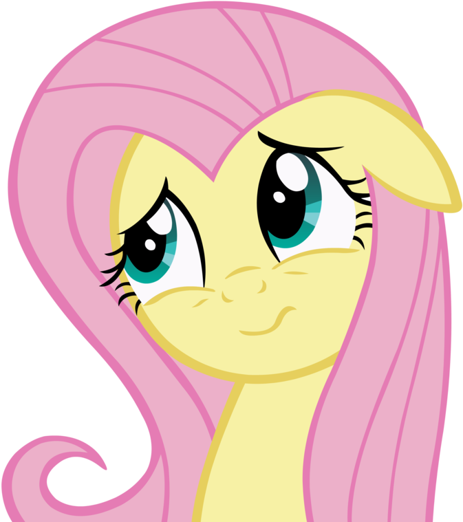 Fluttershy Umm Face By Alloutlol - Fluttershy Face Png (1048x762)