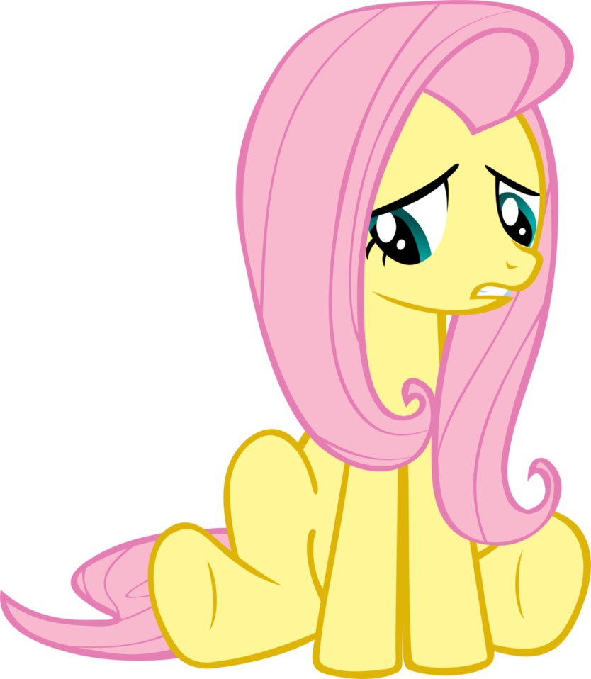 [ Img] - Fluttershy Nervous Flying (834x958)
