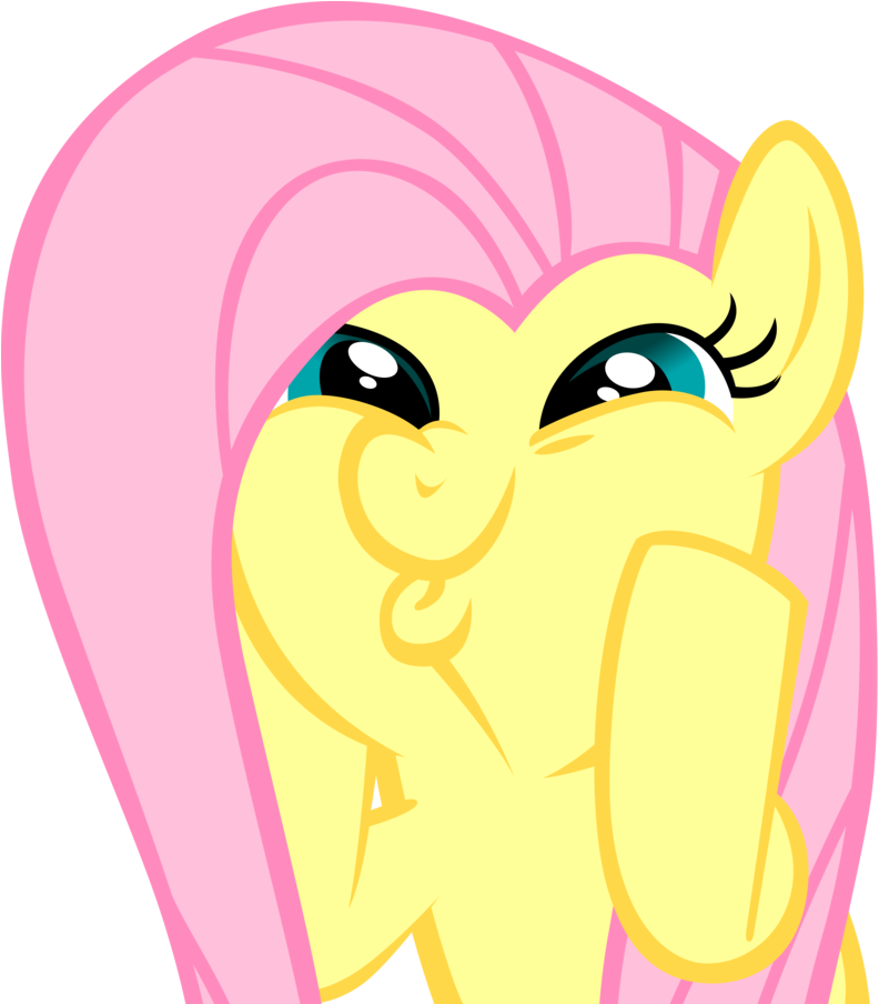 Fluttershy Club Images Fluttershy "so Awesome" Hd Wallpaper - Fluttershy Face Png (900x903)