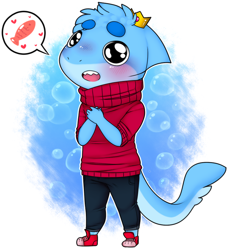 *happy Shark Noises* By Iliekskittlez - Cartoon (843x948)