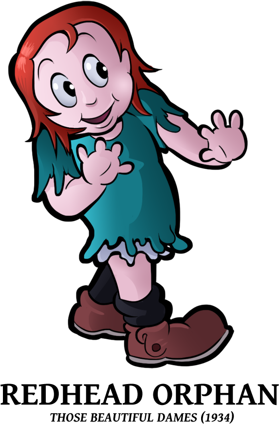 Redhead Orphan By Boscoloandrea - Merrie Melodies (672x900)
