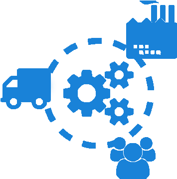 Myndshft Direct Physical Commerce Warehouse Management - Supply Chain Management Icon (400x400)