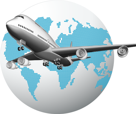Global Import And Export Air Freight - Air Import (507x396)