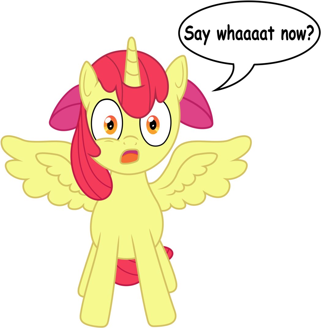 Applebloom - Mlp Apple Bloom As A Alicorn (1280x1280)