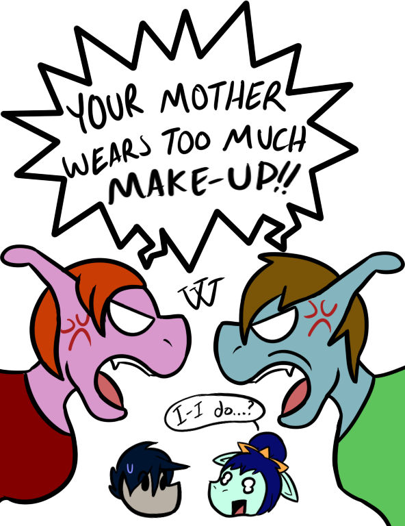 Lets Keep The References On The Down Low By Jeikutwo - Cartoon (592x768)