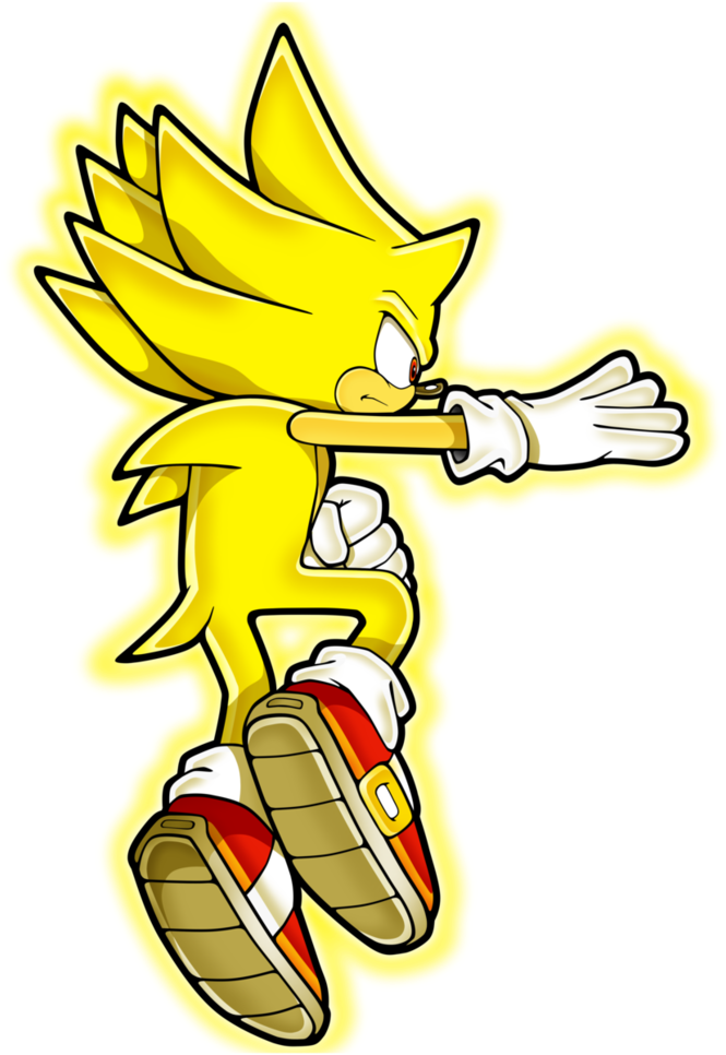 Super Sonic By Rakuporcupine - Cartoon (824x970)