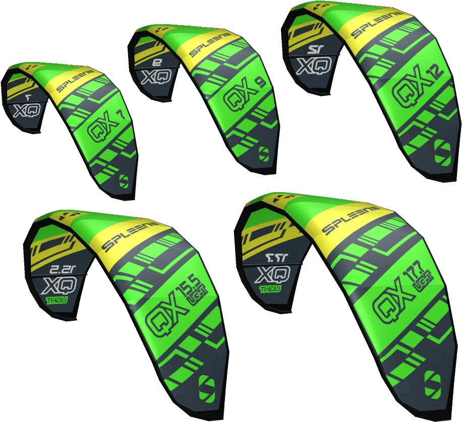 Spleene Kiteboarding Qx-ii Kites - Kite (1000x904)