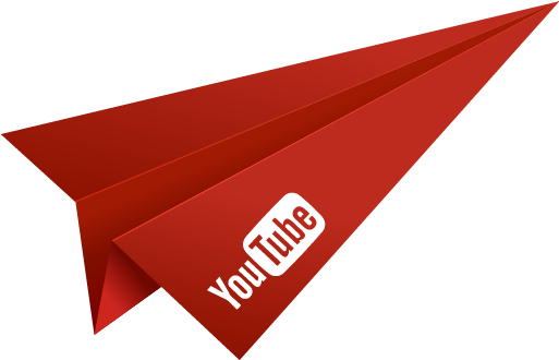 Orange, Orange, Origami, Paper Plane, Report Plane, - Social Media Video Icon (512x512)