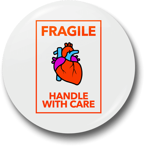 Fragile Heart Badge - Label (528x528)